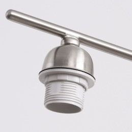 Nordische Glaspendelleuchte Kreative Schmiedeeisen-Deckenleuchte