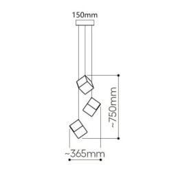 Kreative Glas Pendelleuchte Pavilion Deckenleuchten