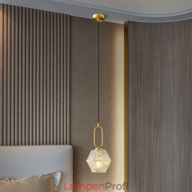 Moderne Pendelleuchte aus Glas für Zuhause, kreative Pendelleuchte