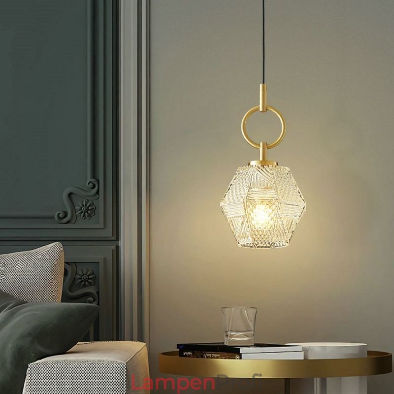 Moderne Pendelleuchte aus Glas für Zuhause, kreative Pendelleuchte
