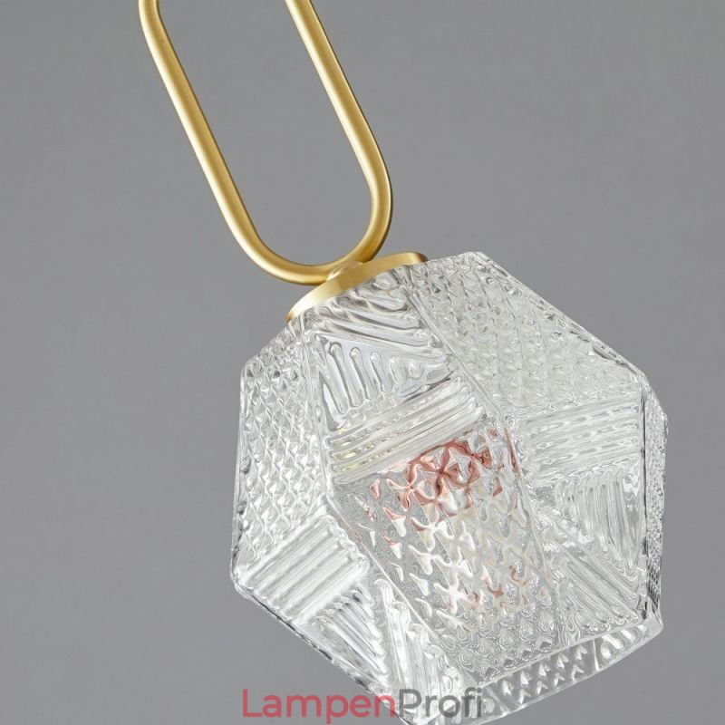 Moderne Pendelleuchte aus Glas für Zuhause, kreative Pendelleuchte