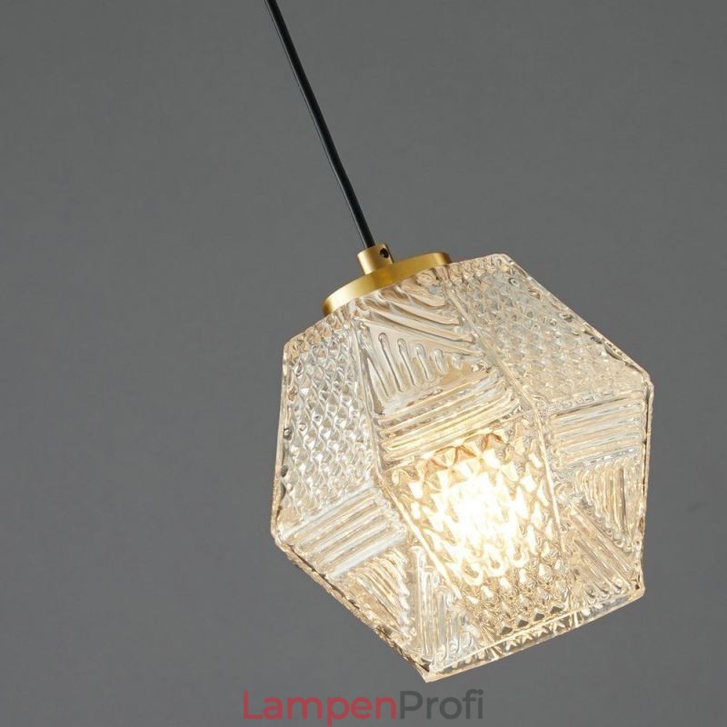 Moderne Pendelleuchte aus Glas für Zuhause, kreative Pendelleuchte