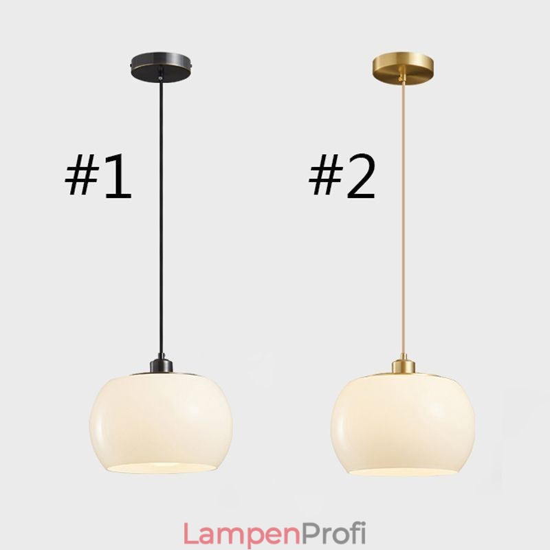 Moderne Glas Pendelleuchte Kürbis Design Pendelleuchte