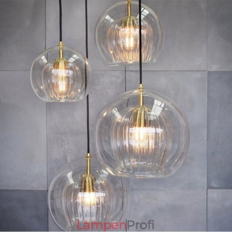 Moderne Pendelleuchte aus Glas mit Einzelkopf Moderne Pendelleuchte aus Glas mit Einzelkopf