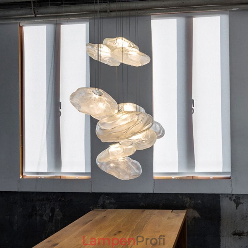 Kreative nordische Pendelleuchte Glas Kronleuchter Kunst Hängeleuchte