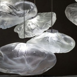 Kreative nordische Pendelleuchte Glas Kronleuchter Kunst Hängeleuchte