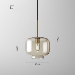 3 Licht Glas Pendelleuchte Klassische Cluster Hängende Beleuchtungskörper Cafe