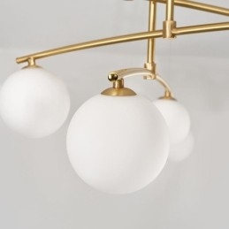 Magic Bean Kronleuchter Glas Pendelleuchte