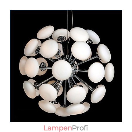 Moderne Yestaurant-Lampe, einfache kreisförmige Pendelleuchte aus Glas im europäischen Stil Moderne Yestaurant-Lampe, einfache kreisförmige Pendelleuchte aus Glas im europäischen Stil