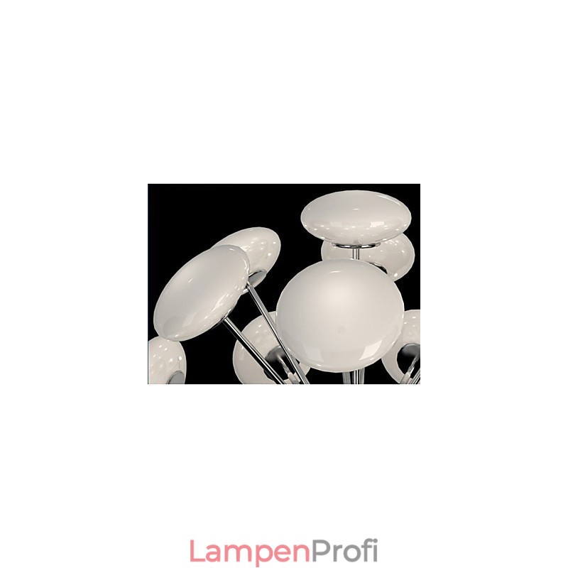 Moderne Yestaurant-Lampe, einfache kreisförmige Pendelleuchte aus Glas im europäischen Stil