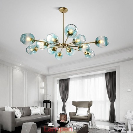Nordische Glas Pendelleuchte Magic Bean Form Lampe Kronleuchter Beleuchtung Nordische Glas Pendelleuchte Magic Bean Form Lampe Kronleuchter Beleuchtung