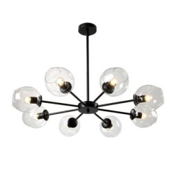 Nordische Glas Pendelleuchte Magic Bean Form Lampe Kronleuchter Beleuchtung