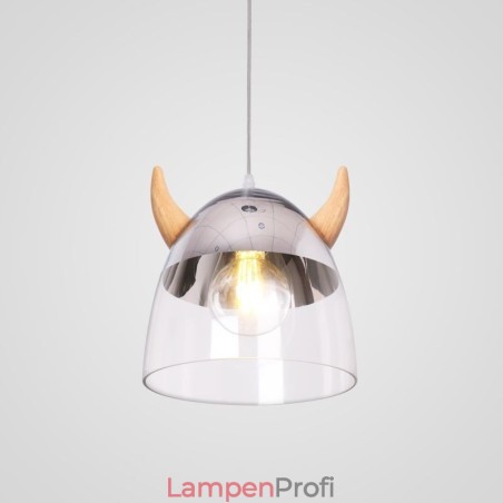 Klassische Glas Pendelleuchte Holz Horn Lampe Kreative Beleuchtung Klassische Glas Pendelleuchte Holz Horn Lampe Kreative Beleuchtung