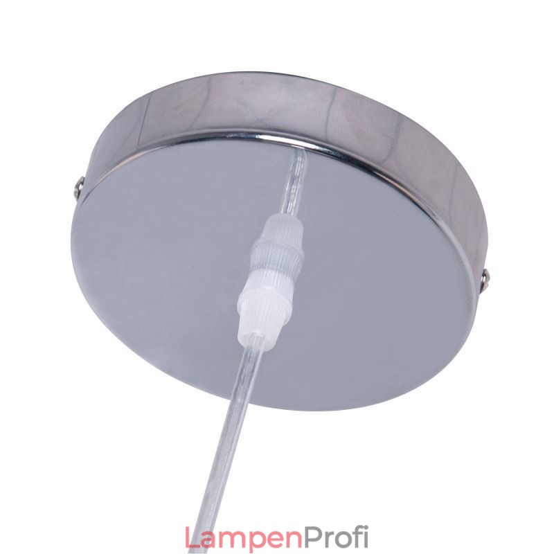 Klassische Glas Pendelleuchte Holz Horn Lampe Kreative Beleuchtung