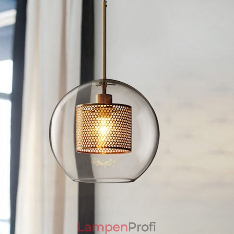 Nordic Pendelleuchte Glas Home Beleuchtung Runde Kugelform Lampe Nachttischlampe
