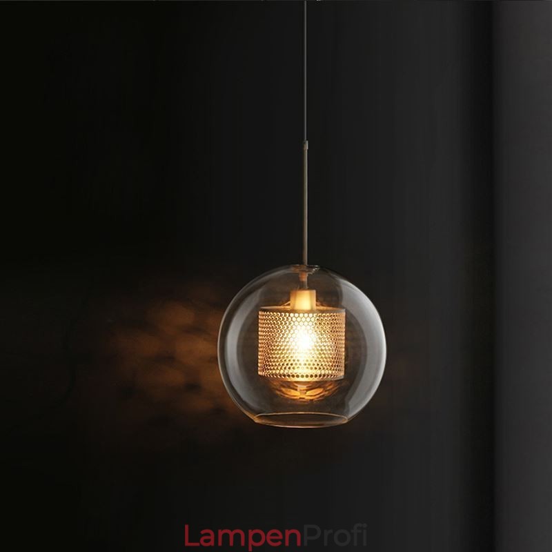 Nordic Pendelleuchte Glas Home Beleuchtung Runde Kugelform Lampe Nachttischlampe