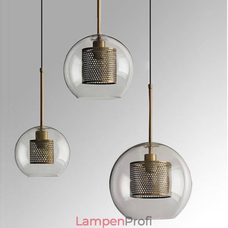 Nordic Pendelleuchte Glas Home Beleuchtung Runde Kugelform Lampe Nachttischlampe
