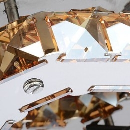 Moderne zeitgenössische galvanisierte Unterputzmontage aus Metall