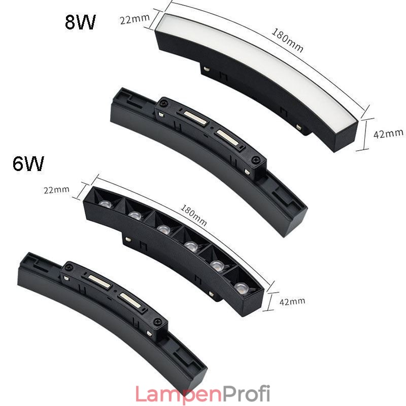 Kreisförmige Schienenleuchte Magnetischer Einbaustrahler Dekoratives Licht 60cm
