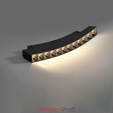 Schienengitterleuchte Einbaustrahler mit magnetischem Gitter Schienengitterleuchte Einbaustrahler mit magnetischem Gitter