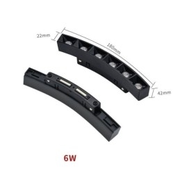 Schienengitterleuchte Einbaustrahler mit magnetischem Gitter