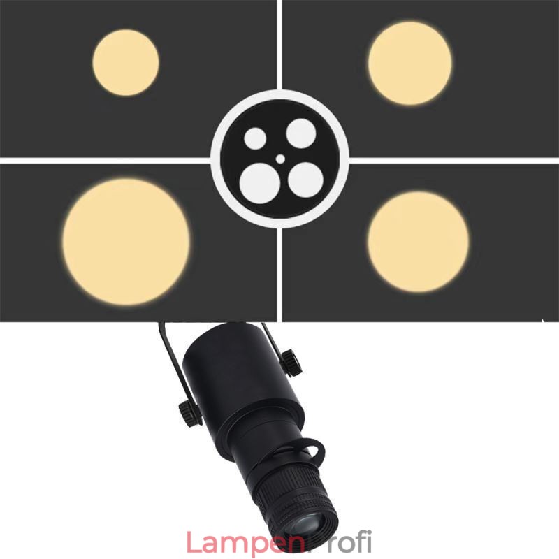 Spot Licht Bühne KTV Decke Strahler 4 Ebenen Der Blendeneinstellung