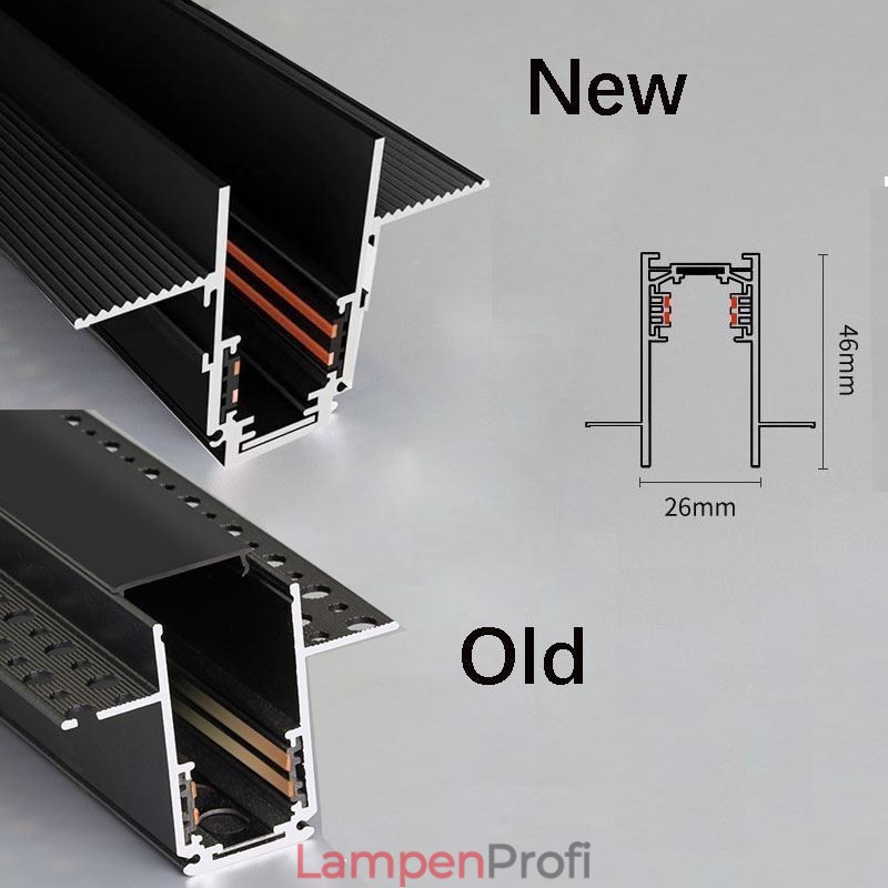 Einbaustrahler Magnetschienenleuchte Dekoratives Licht 3M*2