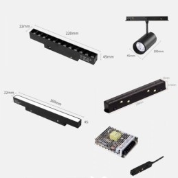 Einbaustrahler Magnetschienenleuchte Dekoratives Licht 6M 36V