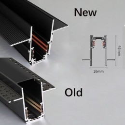 Einbaustrahler Magnetschienenleuchte Dekoratives Licht 6M 36V
