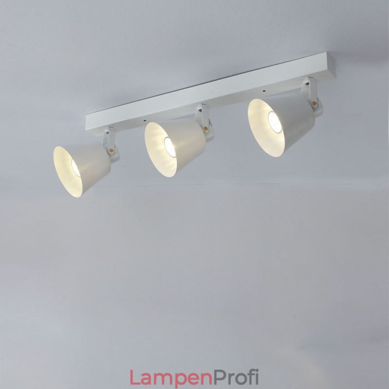 Rustikaler Vintage-Scheinwerfer, industrielle Schienenbeleuchtung aus Eisen