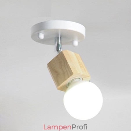 Einfache Mini-Spotlight Moderne weiße Deckenleuchte (Einzellicht) Einfache Mini-Spotlight Moderne weiße Deckenleuchte (Einzellicht)