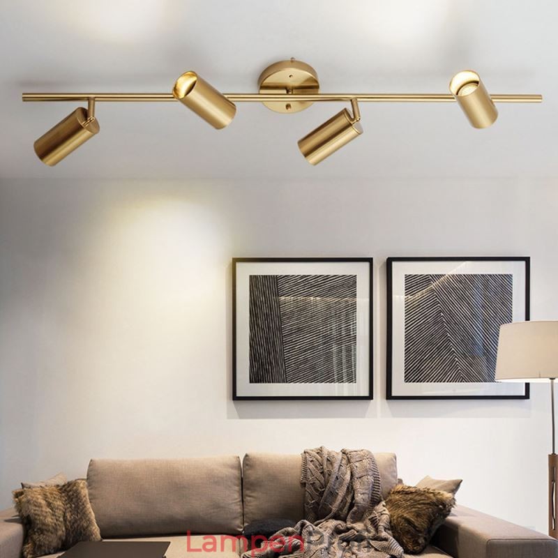 Modernes, schlichtes Spotlight-Deckenschienenlicht aus Aluminium