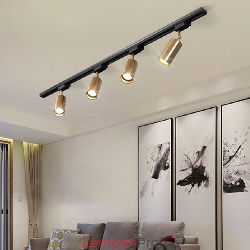 Modernes, schlichtes Spotlight-Deckenschienenlicht aus Aluminium