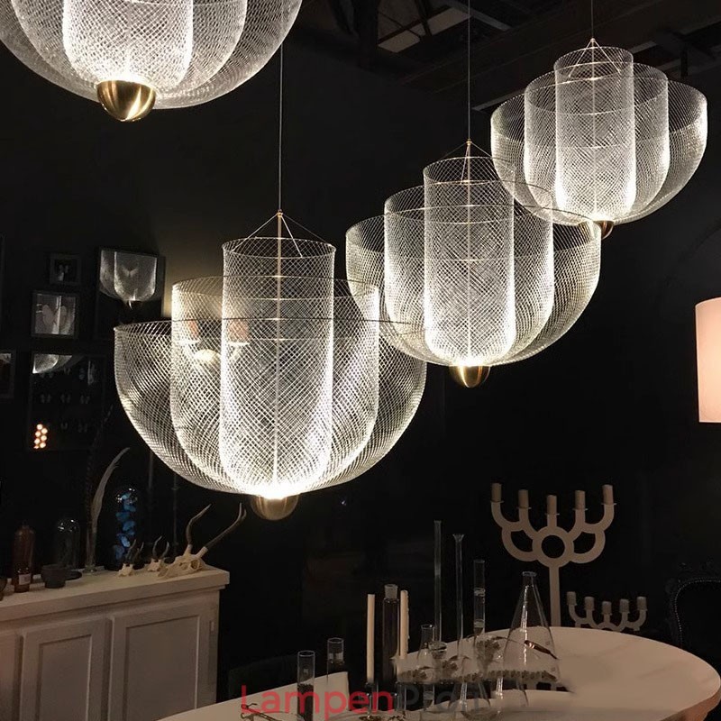 Nordic Grid Designer Kreative und einzigartige Form Kunst Dekorative Pendelleuchte