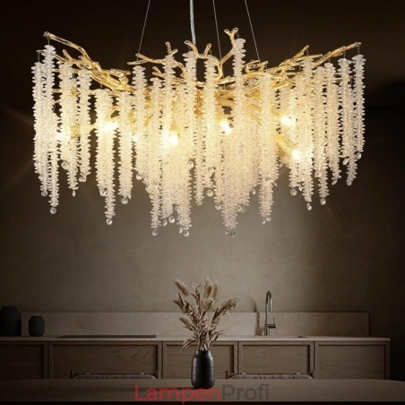 Modernes, exquisites Kristall-Kronleuchterlicht Modernes, exquisites Kristall-Kronleuchterlicht
