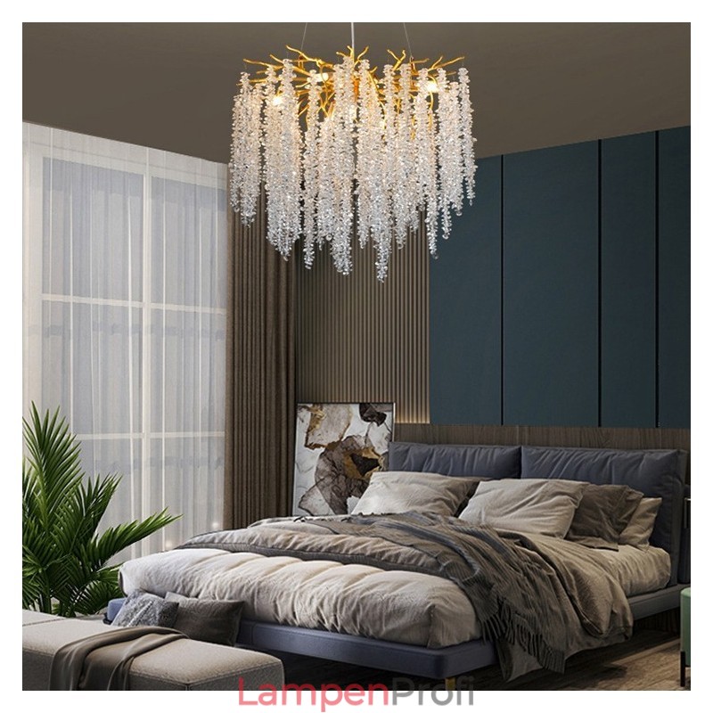 Modernes, exquisites Kristall-Kronleuchterlicht