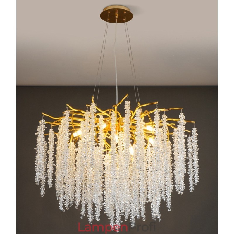 Modernes, exquisites Kristall-Kronleuchterlicht