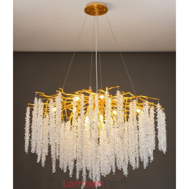Modernes, exquisites Kristall-Kronleuchterlicht
