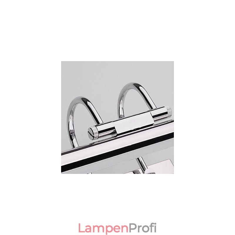 Spiegelleuchten aus Edelstahl, Acryl-Badezimmer-Wandleuchten, Make-up-Leuchten, Kaltweiß, Warmweiß (Größe: 57 x 13,5 x 15)