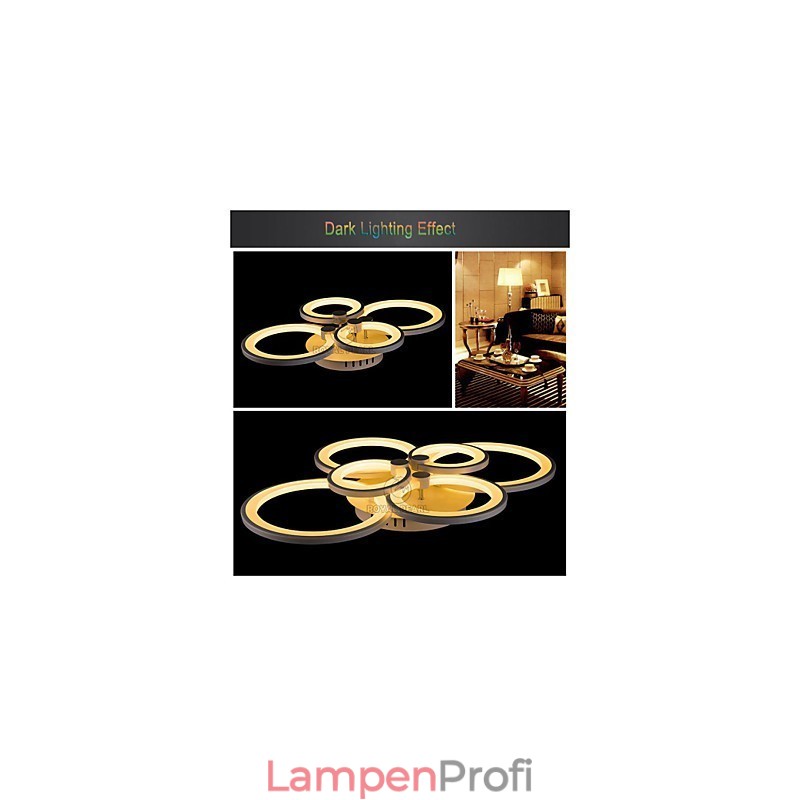 Elegante Design-Pendelleuchte aus Acryl