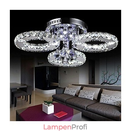Moderne zeitgenössische Kristall Chrom Metall Unterputz Moderne zeitgenössische Kristall Chrom Metall Unterputz