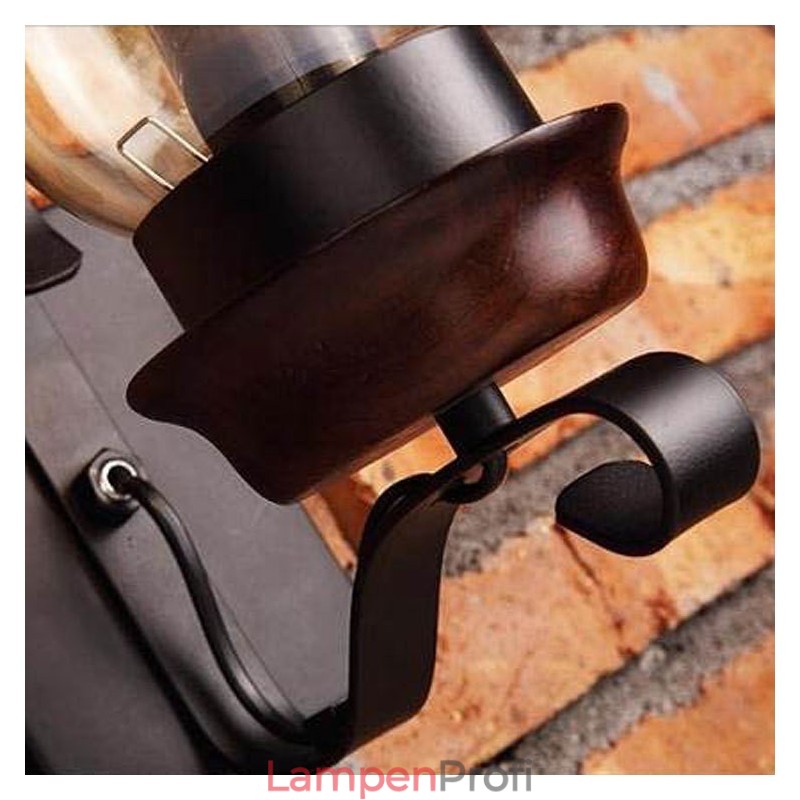 Retro Rustikalen Nordic Glas Wand Lampe Schlafzimmer Nacht Wand Leuchte Vintage Industrielle Wand Leuchten