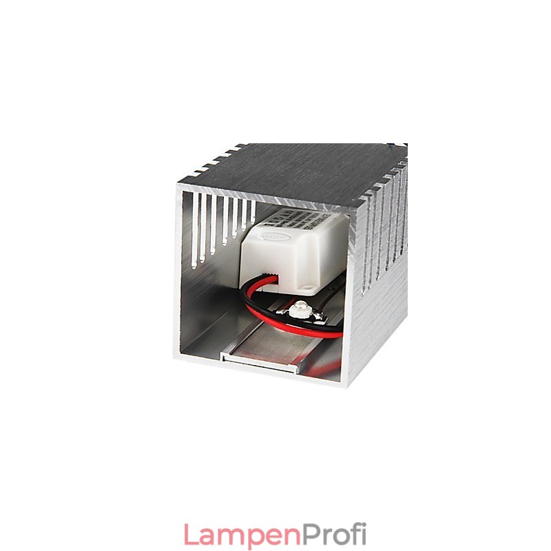 Moderne Wandleuchte mit Streulichtdesign, 2 kubische Schirme