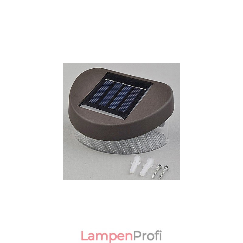 Weißes Licht Solar Licht Pfad Wand Landschaft Montieren Garten Zaun Licht