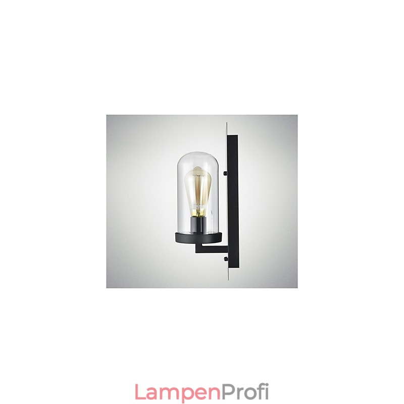 Rustikalen Stil Armaturen Eisen Glas Wand Leuchte Retro Wand Lampe Licht Von UNS