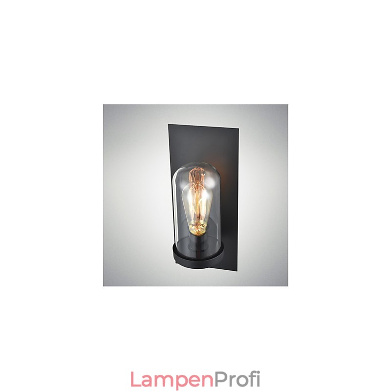 Rustikalen Stil Armaturen Eisen Glas Wand Leuchte Retro Wand Lampe Licht Von UNS