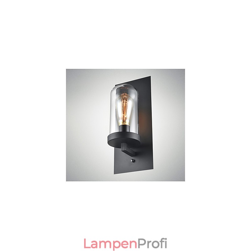 Rustikalen Stil Armaturen Eisen Glas Wand Leuchte Retro Wand Lampe Licht Von UNS