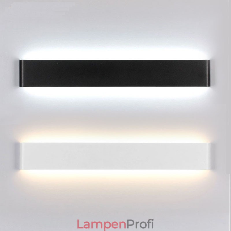 Lange moderne zeitgenössische Wandlampen & Wandleuchten für den Innenbereich, Metall-Wandleuchte, IP 44, für Badezimmer, Schlafzimmer, Wohnzimmer