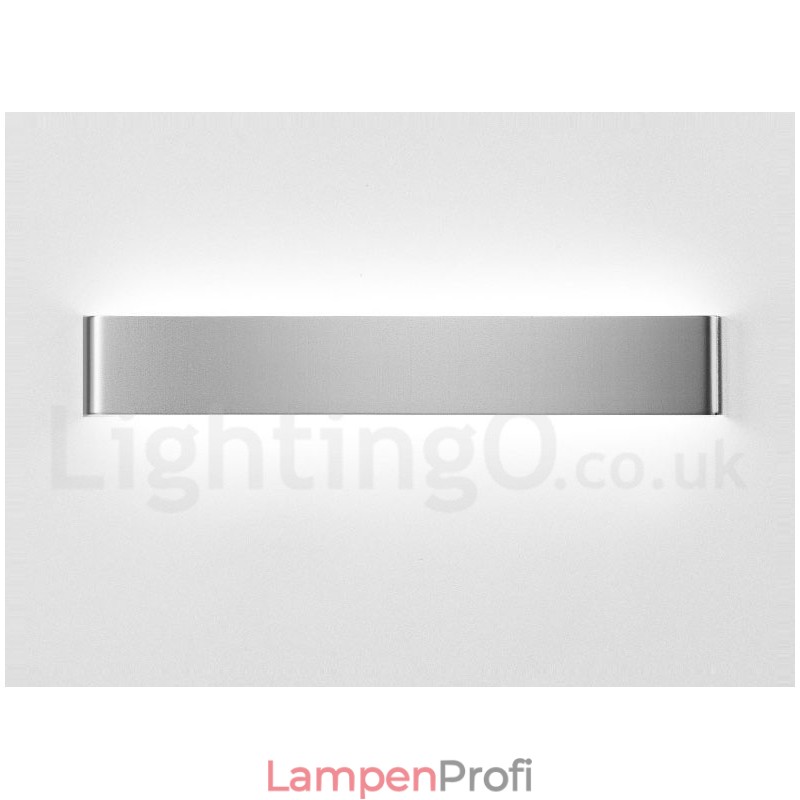 Lange moderne zeitgenössische Wandlampen & Wandleuchten für den Innenbereich, Metall-Wandleuchte, IP 44, für Badezimmer, Schlafzimmer, Wohnzimmer