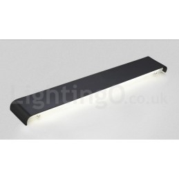 Lange moderne zeitgenössische Wandlampen & Wandleuchten für den Innenbereich, Metall-Wandleuchte, IP 44, für Badezimmer, Schlafzimmer, Wohnzimmer